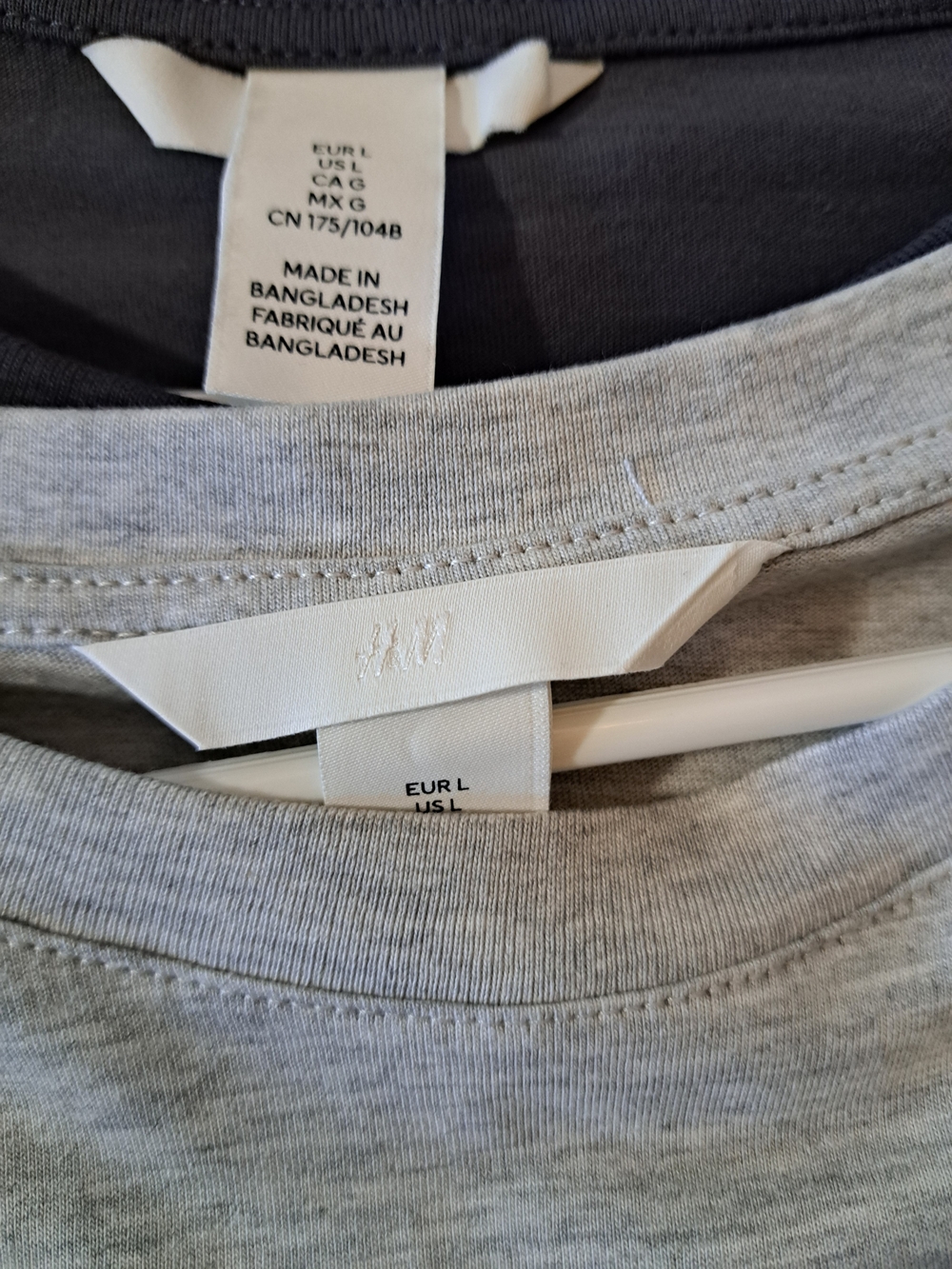 H&M Kids Gray Cotton Bottoms - Light Gray